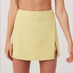 Outdoor Voices Court Skort XL Yellow
